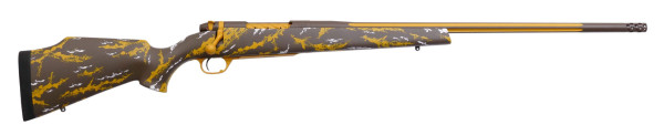 WEATHERBY COWPOKE .300 WBY MAG, 66CM 2-TONE BROWN/GOLD FLUTED, #MWY01N300WR8B