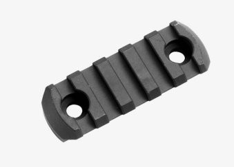 MAGPUL M-LOKÂ™ ALUMINIUM RAIL SECTION 5 SLOTS, #MAG581-BLK