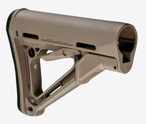 MAGPUL CTR CARBINE STOCK MIL-SPEC FLAT DARK EARTH, #MAG310-FDE