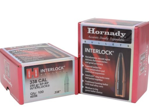 HORNADY INTERLOCK SP .338/.338 250GR , VPE: 100STÜCK, #3335