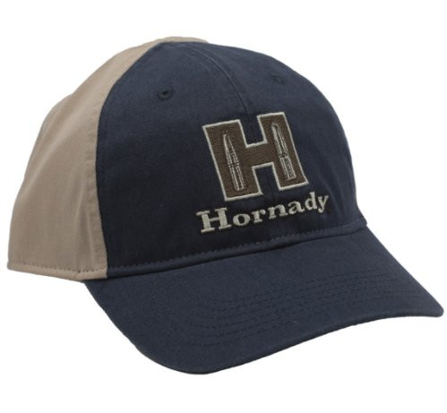 HORNADY BLUE & KHAKI CAP,100% BAUMWOLLE #99210