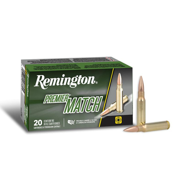 REMINGTON PREMIER .308 WIN 168GR MATCHKING BTHP, VPE: 20STÜCK, #21485