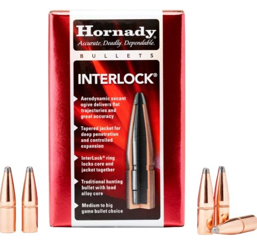 HORNADY GESCHOSSE 6,5MM/.264 160GR INTERLOCK RN 100STÜCK, #2640