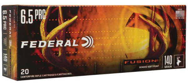 FEDERAL FUSION 6,5MM PRC 140GR, VPE: 20STÜCK, #F65PRCFS1