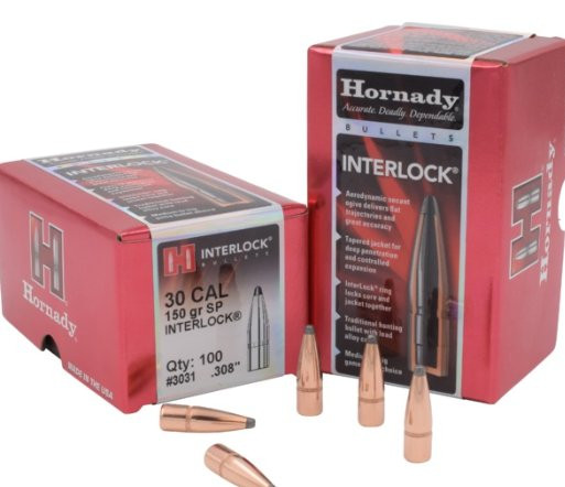 HORNADY INTERLOCK SP .30/.308 150GR, VPE: 100STÜCK, #3031